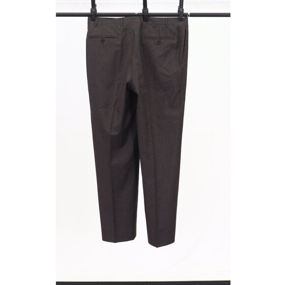 Canali 42L 36x30 Brown Full Suit 3-Button Stripe R543 - Picture 15 of 15